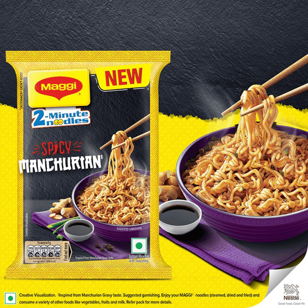 Maggi Spicy Manchurian Instant Noodles : 244 g