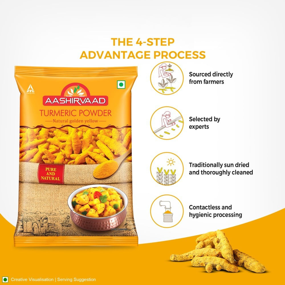 Aashirvaad Turmeric Powder : 100 g