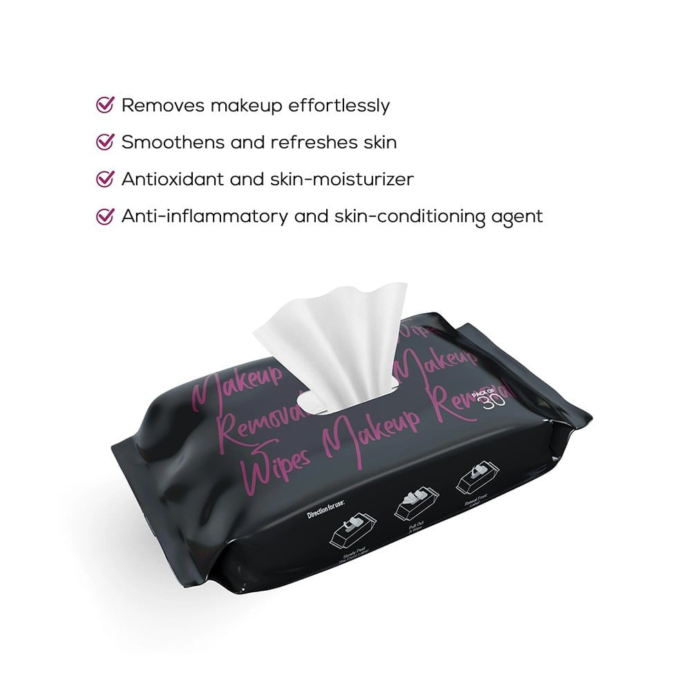 Renee Summer Slush Jelly Lip Tint (Juicy Strawberry) + Makeup Remover Wipes Combo : 13 g + 1 pack (30 wipes)