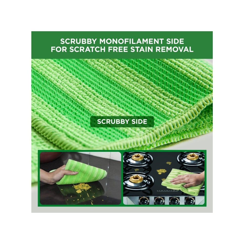 Scotch Brite Scrubby Kitchen Microfiber Cloth : 1 piece