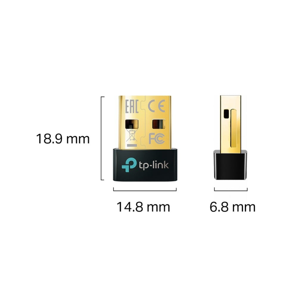 TP-LINK Nano USB 5.0 Bluetooth Adapter (Black) : 1 unit