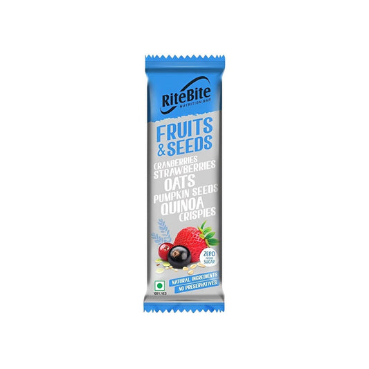 RiteBite Fruits & Seeds Nutrition Bar : 35 g