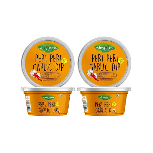 Wingreens Farms Peri Peri Garlic Dip - Pack of 2 : 2 x 150 g