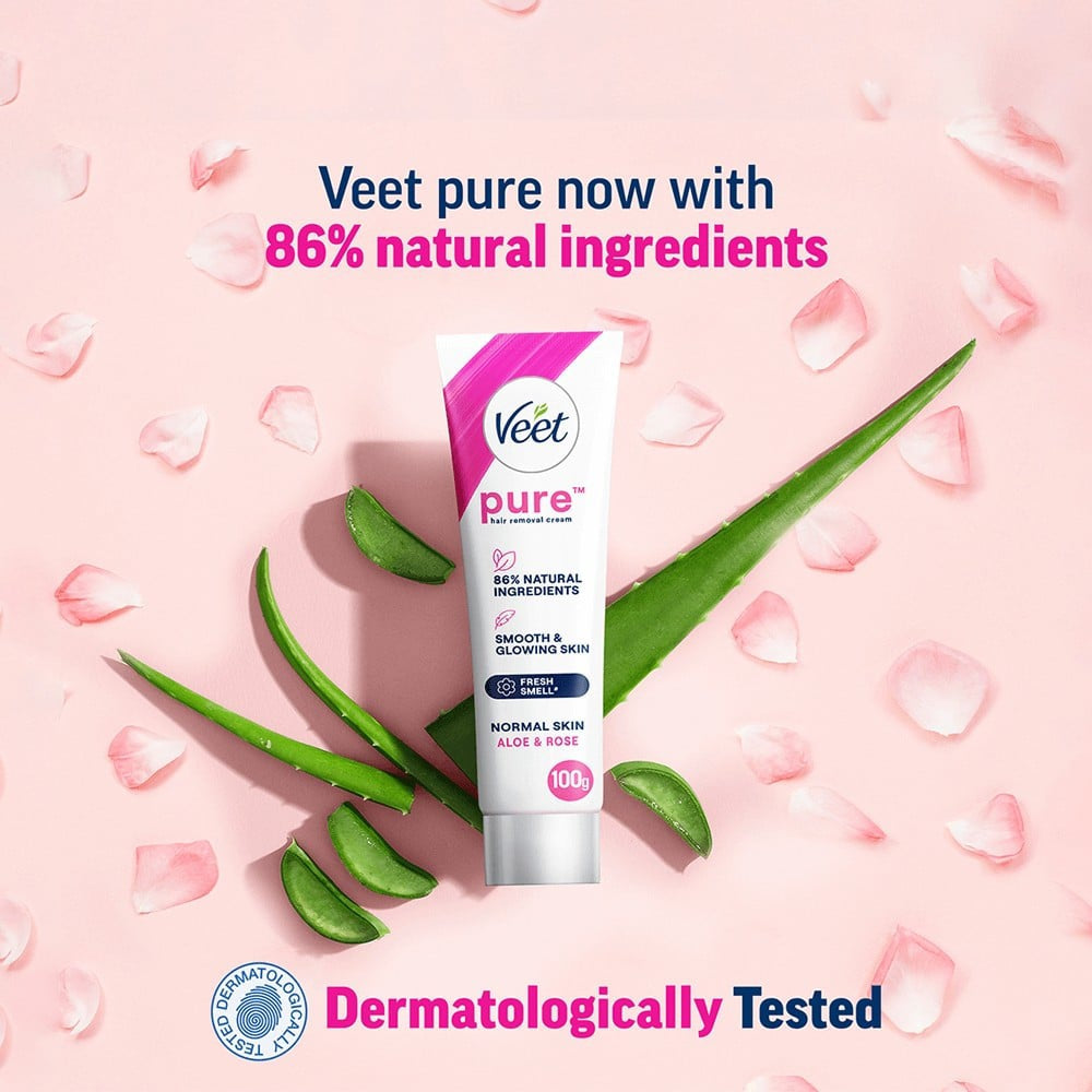 Veet Pure Hair Removal Cream (for Normal Skin) : 100 g