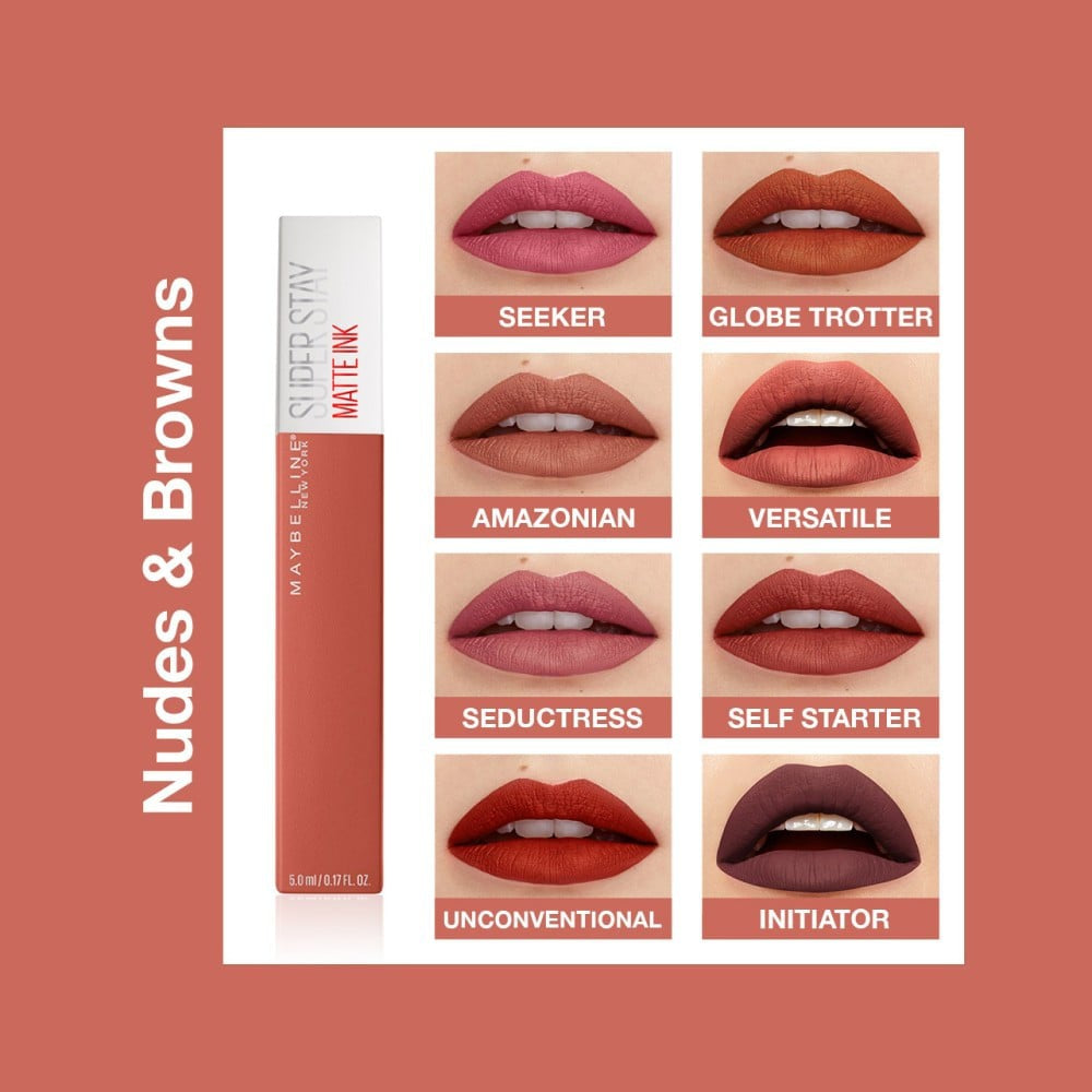 Maybelline New York Super Stay Matte Ink Liquid Lipstick (Voyager 50) : 5 ml
