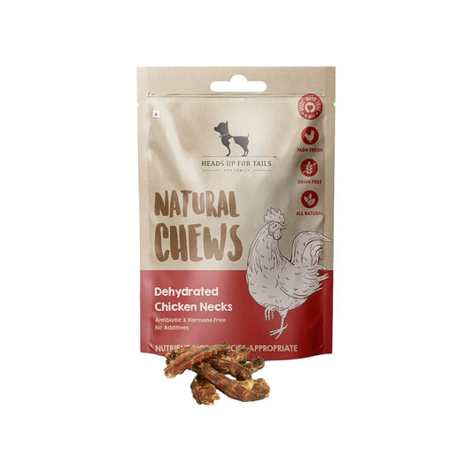 HUFT Dehydrated Chicken Neck Dog Treat : 70 g