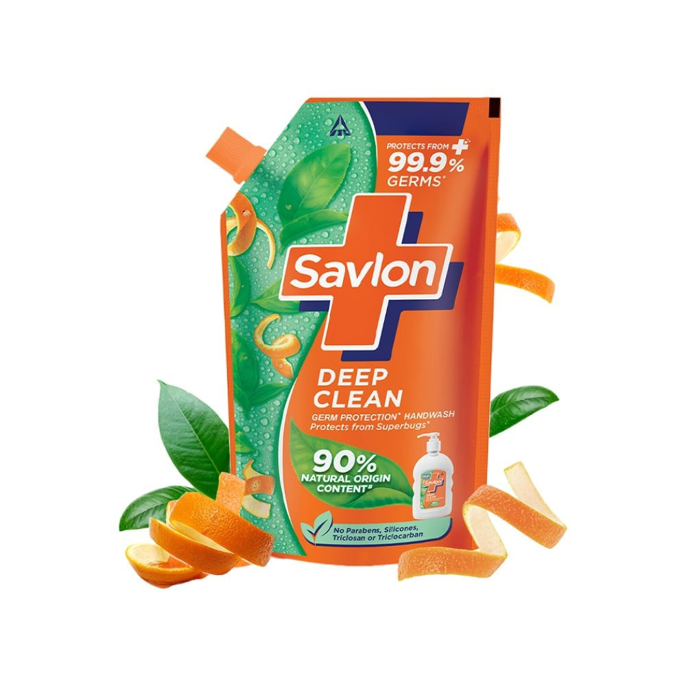 Savlon Deep Clean Germ Protection Liquid Hand Wash Refill : 675 ml