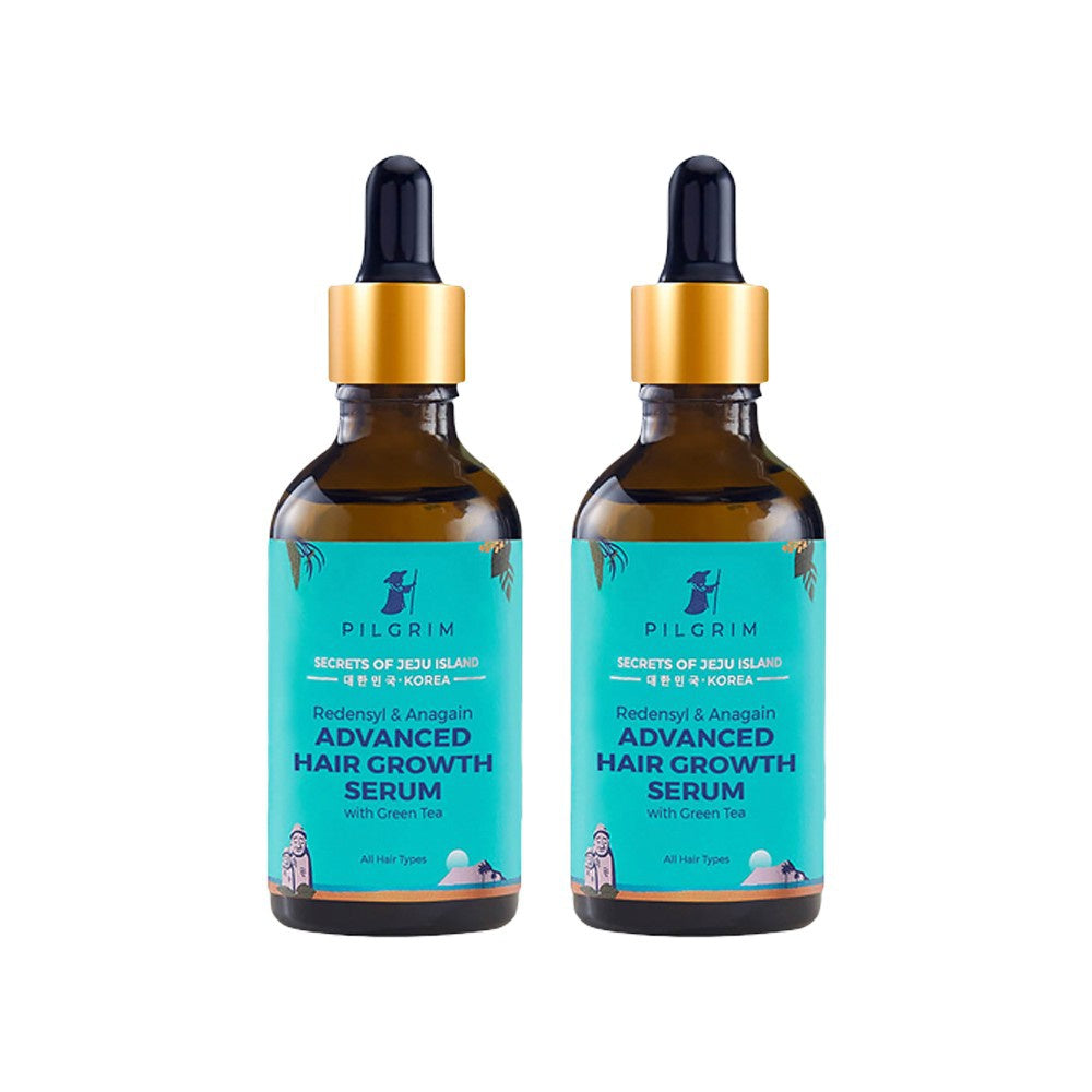 Pilgrim Redensyl & Anagain Hair Growth Serum : 2 x 50 ml