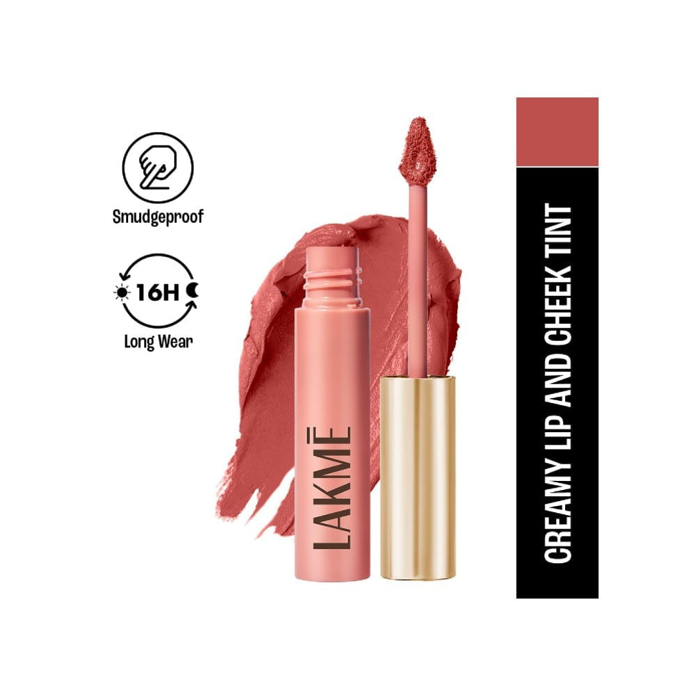 Lakme 9To5 Weightless Mousse Lip & Cheek Color (Blush Velvet) : 9 g