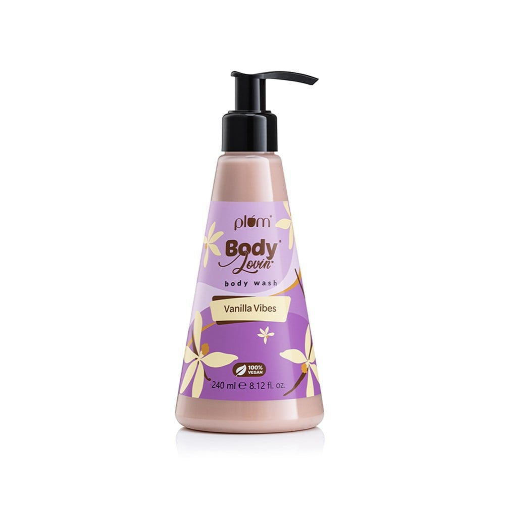 Plum BodyLovin' Vanilla Vibes Body Wash : 240 ml