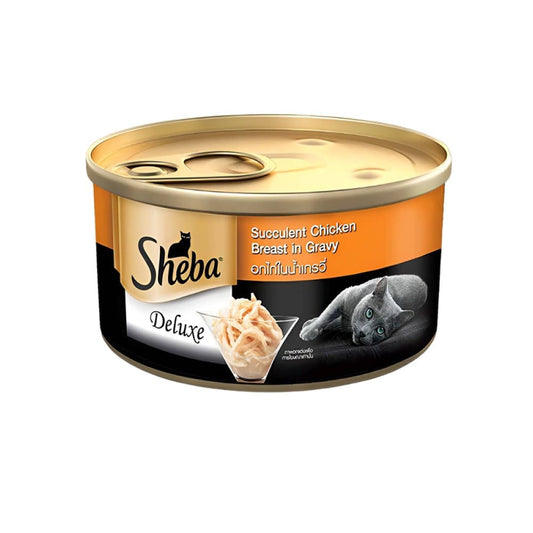 Sheba Deluxe - Chicken Breast in Gravy Wet Cat Food Wet : 85 g