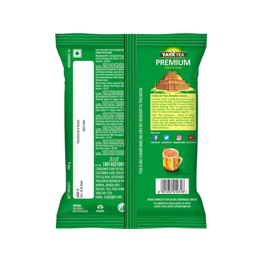 Tata Tea Premium Tea : 250 g
