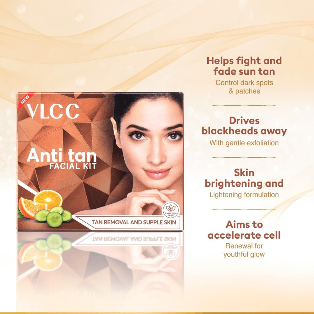 VLCC Anti Tan Facial Kit - Pack of 2 : 2 x 60 g