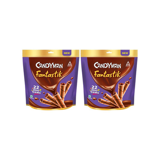 Sunfeast Fantastik Mini Treats (Homepack) Candy - Pack of 2 : 2 x 125.4 g
