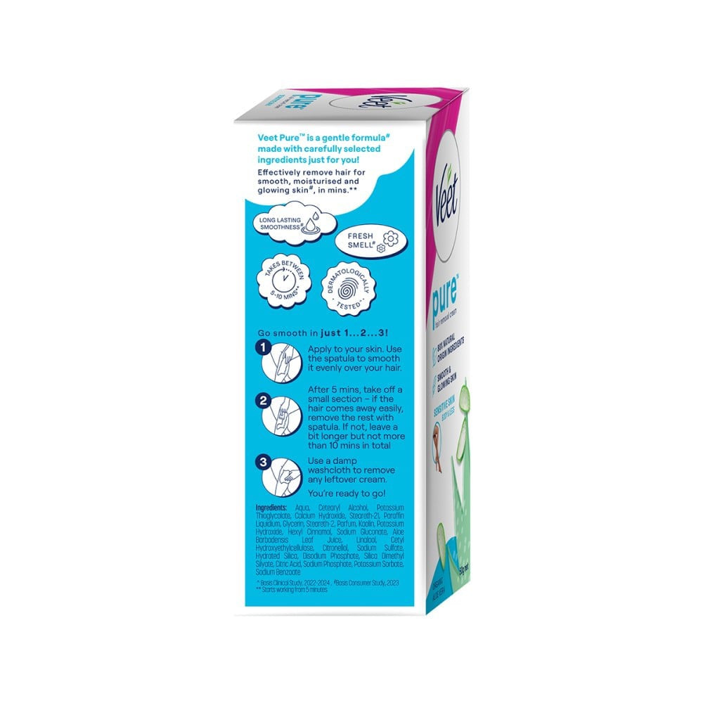 Veet Aloe Vera Sensitive Skin Hair Removal Cream : 50 g