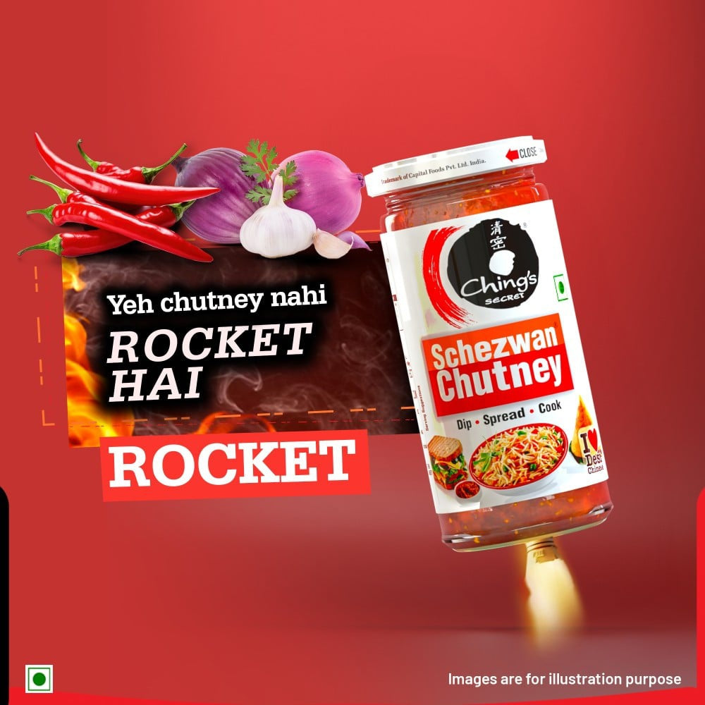 Ching's Secret Schezwan Chutney, Spread : 250 g
