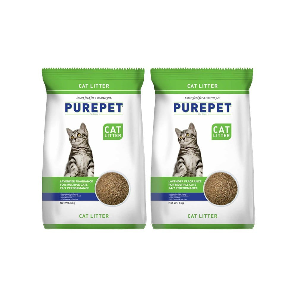 PurePet Cat Litter - Pack of 2 : 2 x 5 kg