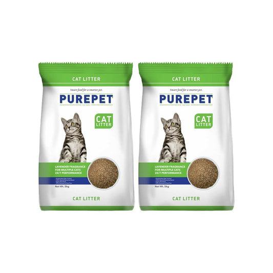 PurePet Cat Litter - Pack of 2 : 2 x 5 kg