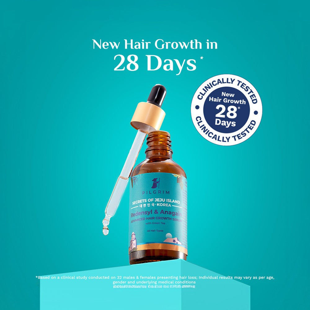 Pilgrim Redensyl & Anagain Hair Growth Serum : 50 ml
