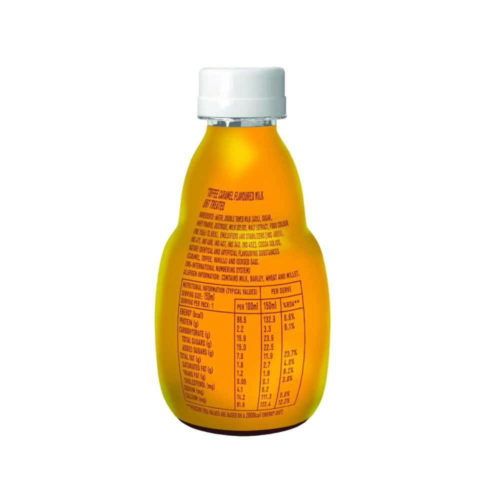 Smoodh Toffee Caramel Flavoured Milk (Pet Bottle) : 150 ml