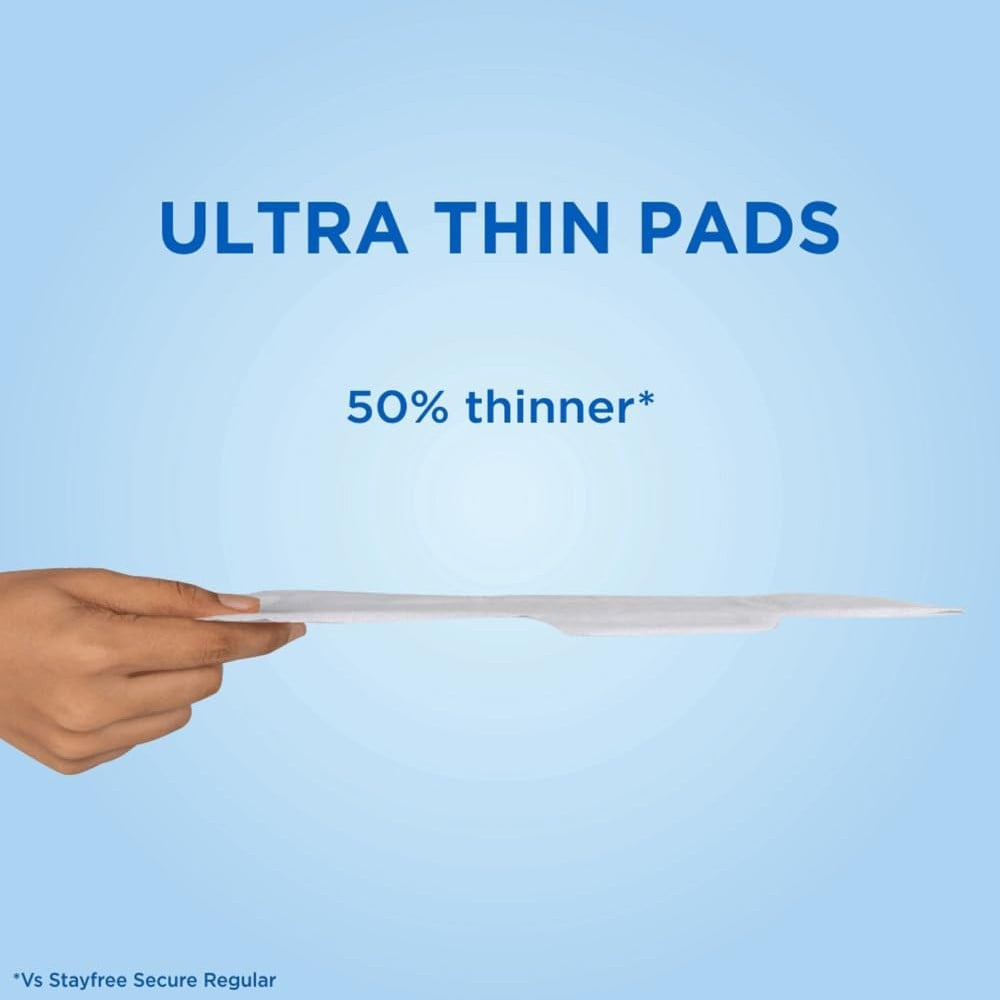 Stayfree Secure Ultra-Thin Sanitary Pads : 40 pieces