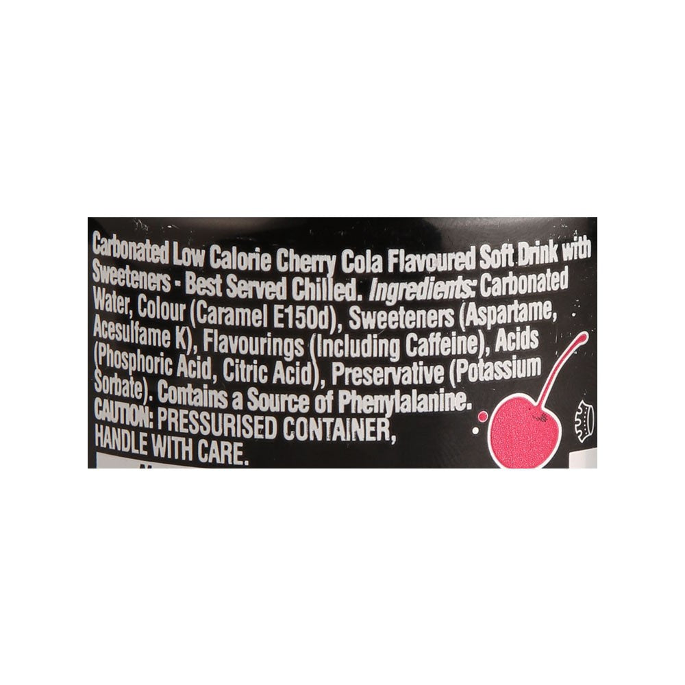 Pepsi Max Cherry No Sugar Soft Drink : 330 ml