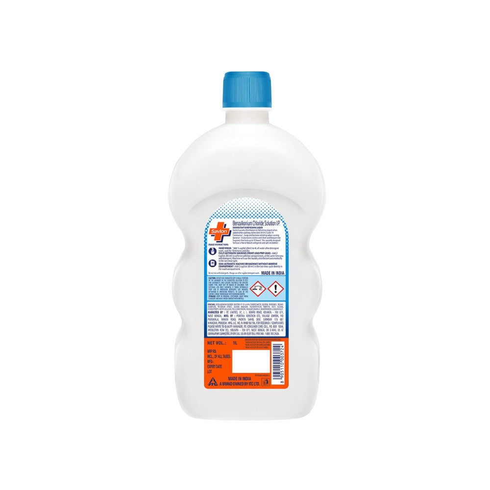 Savlon Laundry Disinfectant & Refreshing Liquid : 1 ltr
