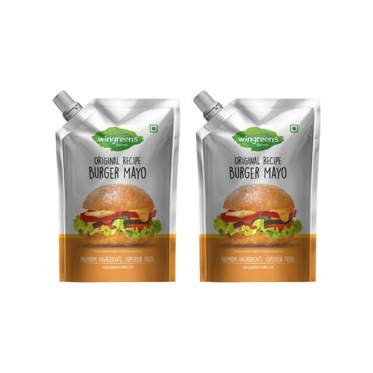 Wingreens Farms Burger Regular Mayonnaise - Pack of 2 : 2 x 450 g