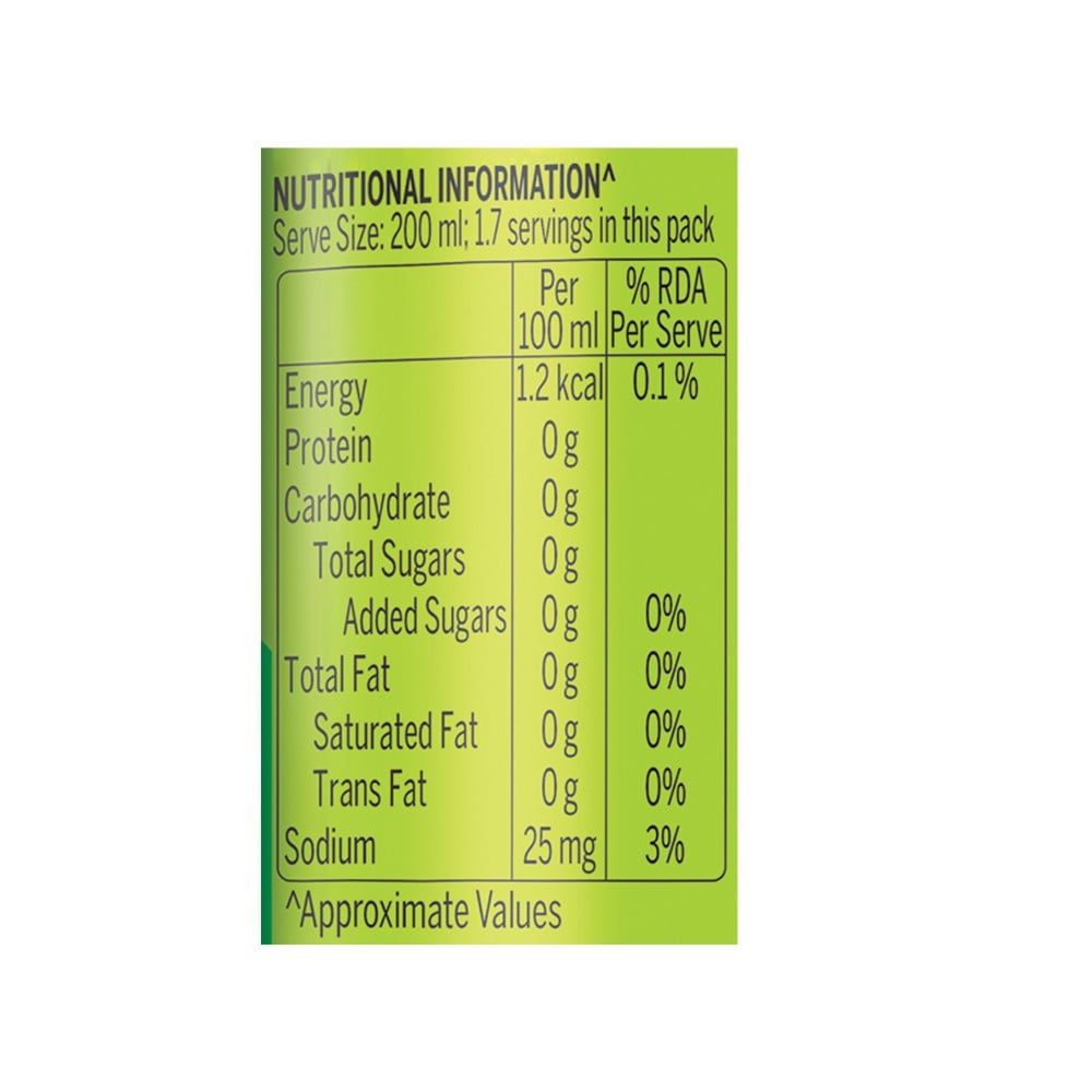 7UP Zero Sugar Soft Drink : 330 ml