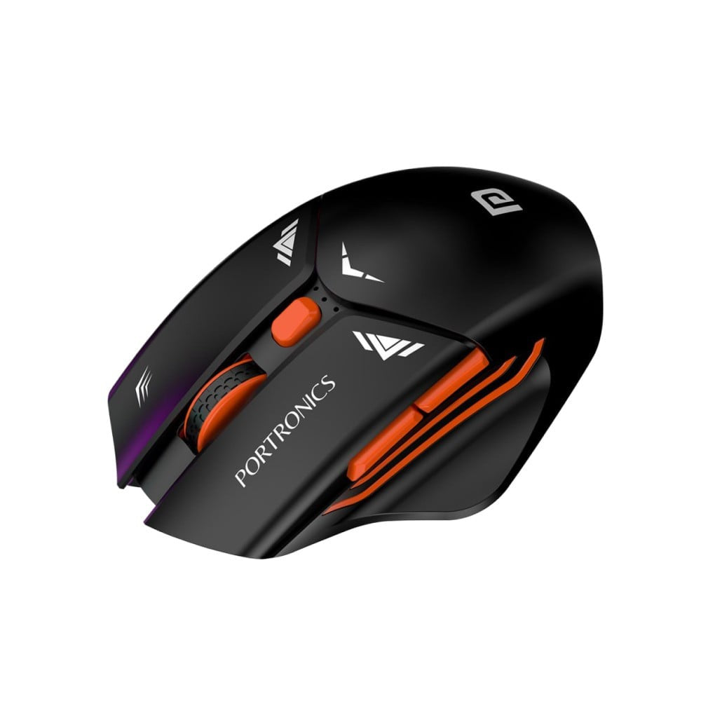 Portronics Vader Pro Wireless Gaming Mouse (Midnight Black) : 1 unit