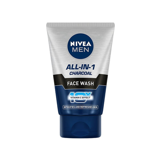 Nivea Men All-In-1 Charcoal Face Wash : 100 g