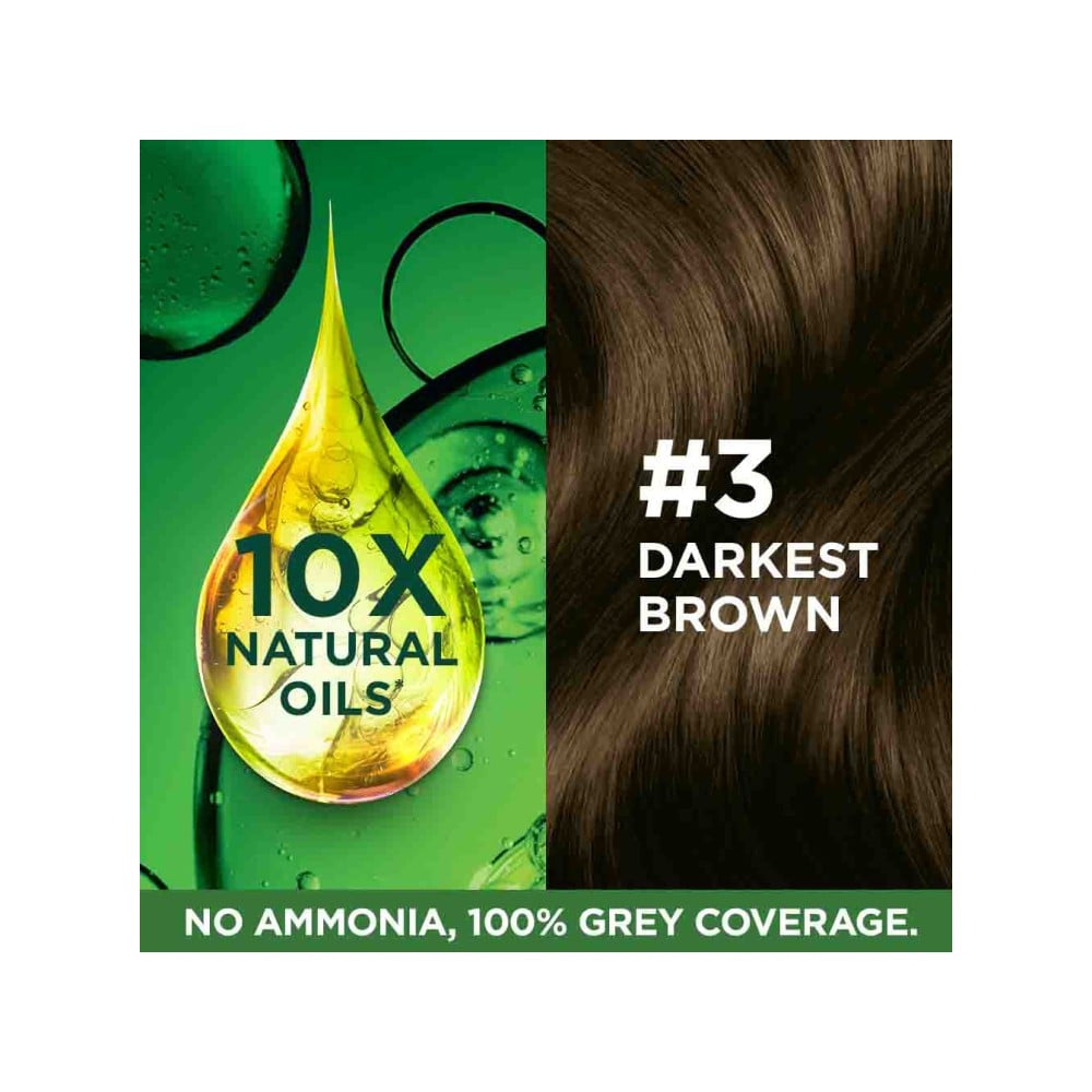 Garnier Color Naturals Nourishing Permanent Hair Colour (Darkest Brown) : 65 g