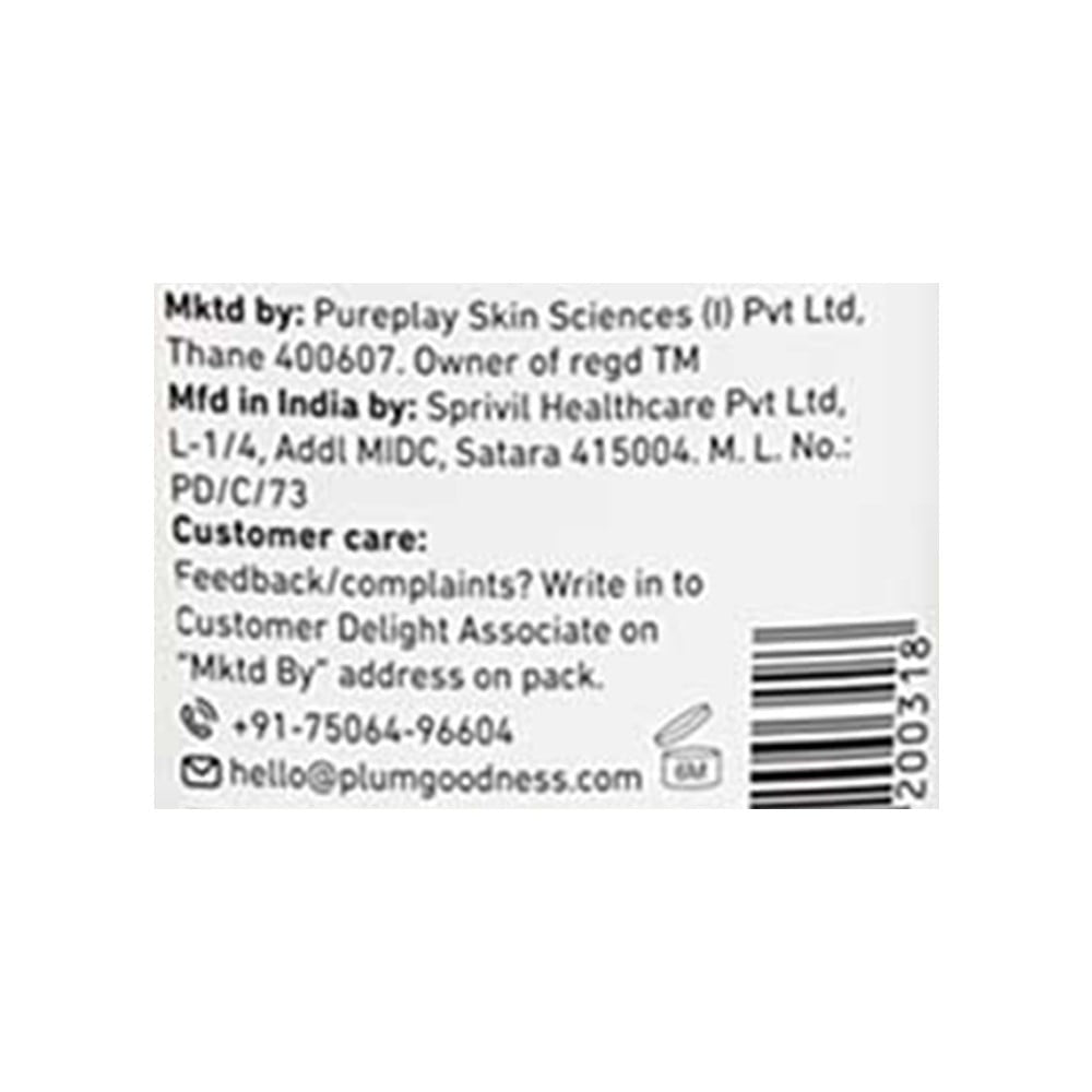 Plum Green Tea Pore Cleansing Face Wash - Pack of 2 : 2 x 100 ml