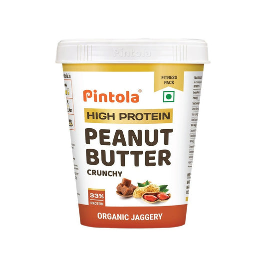 Pintola High Protein Crunchy Peanut Butter : 510 g