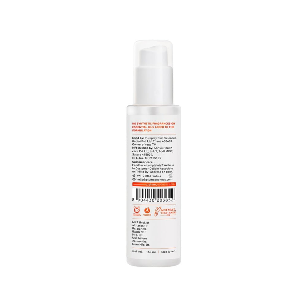 Plum Mandarin & Vitamin C Toner : 150 ml