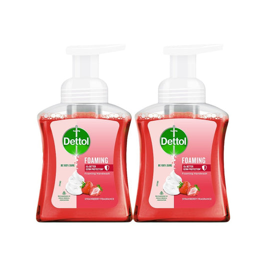 Dettol Strawberry Fragrance Foaming Handwash - Pack of 2 : 2 x 250 ml