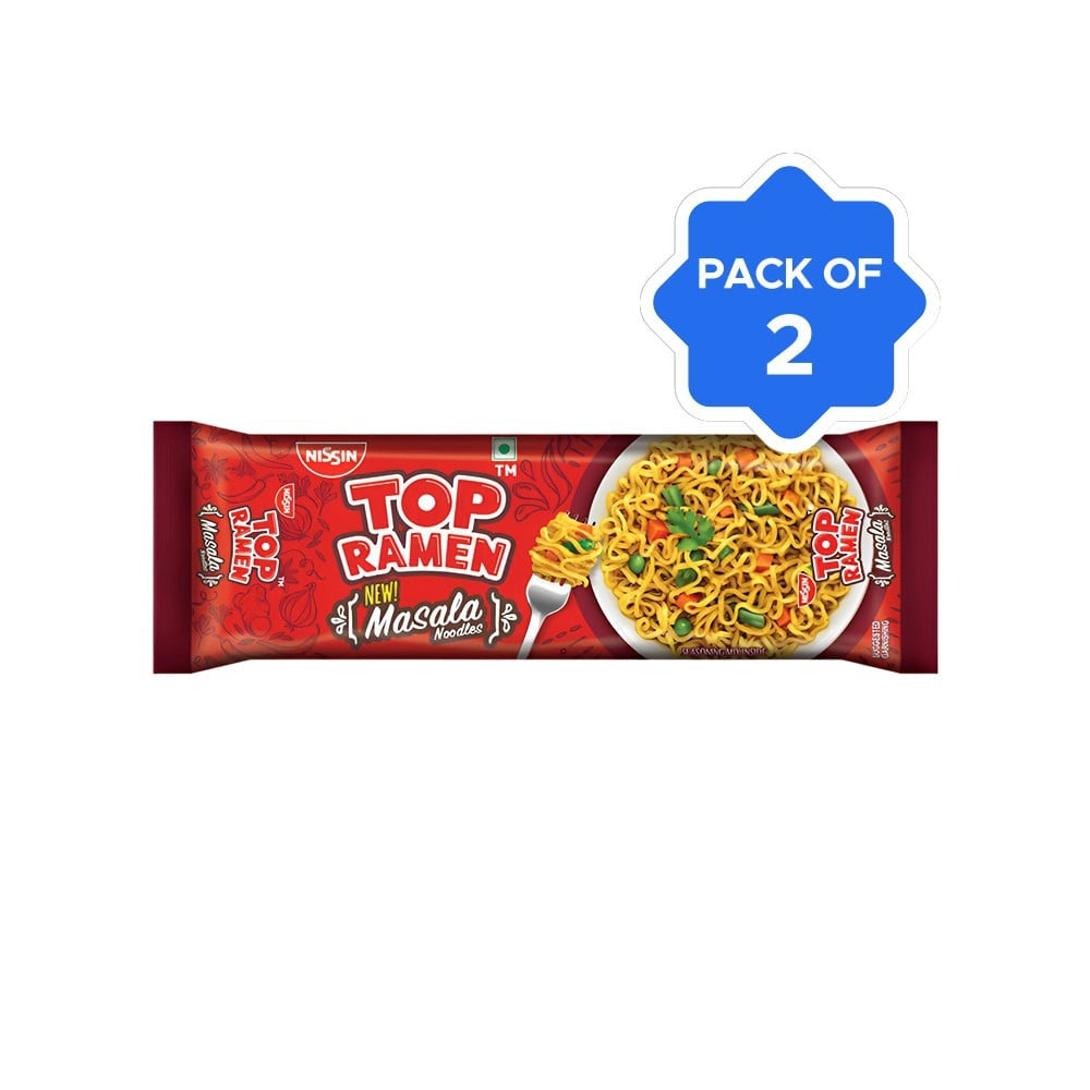 Top Ramen Masala Noodles - Pack of 2 : 2 x 240 g
