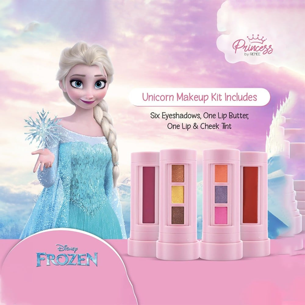 Renee Frozen Princess Unicorn Make Up Kit (For Kids) Gift Set : 1 kit