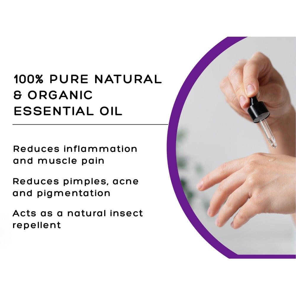 Phool Lavender Essential Oil - For Home Diffuser and Sleep Relaxation : 10 ml