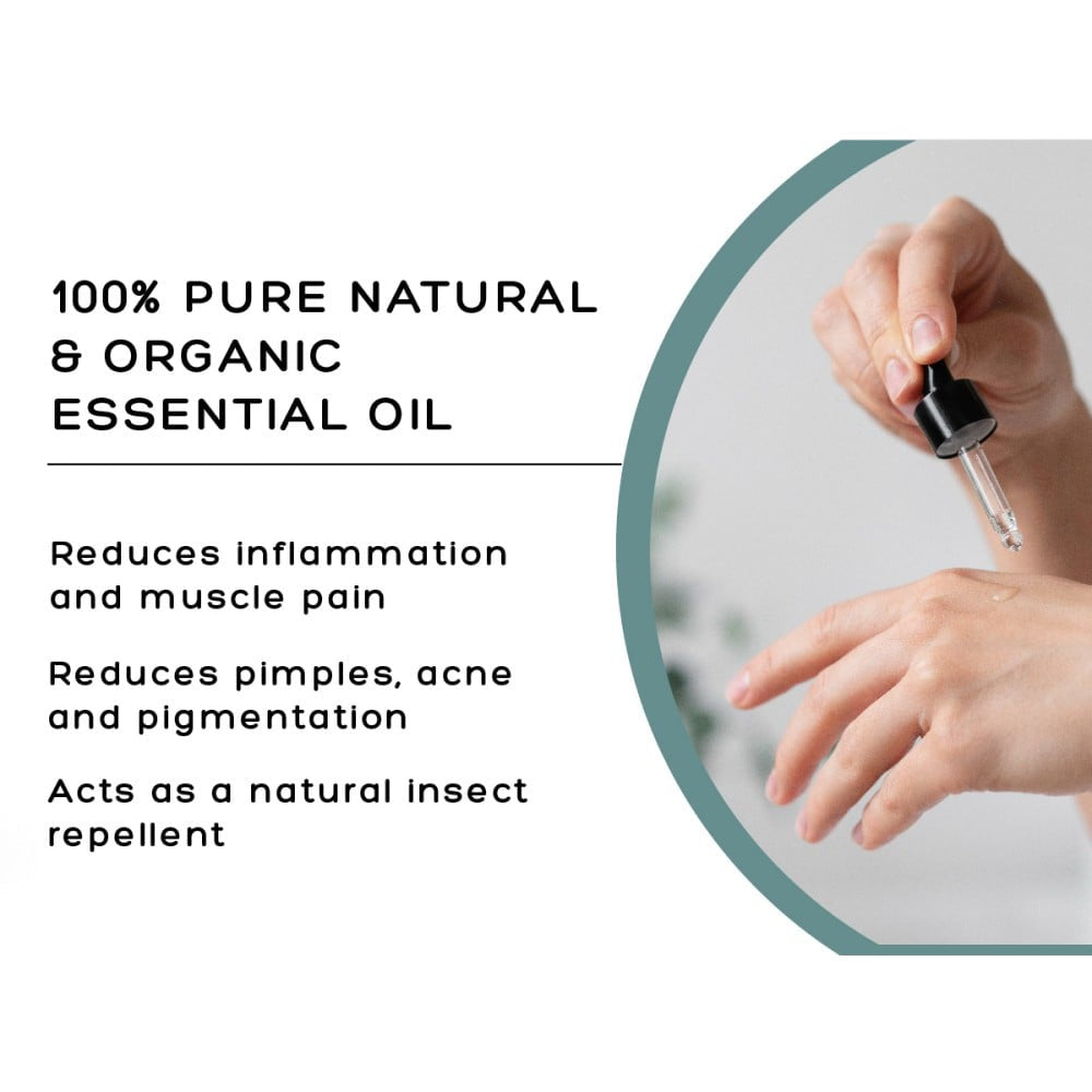 Phool Tea Tree Essential Oil - For skin care and acne control : 10 ml