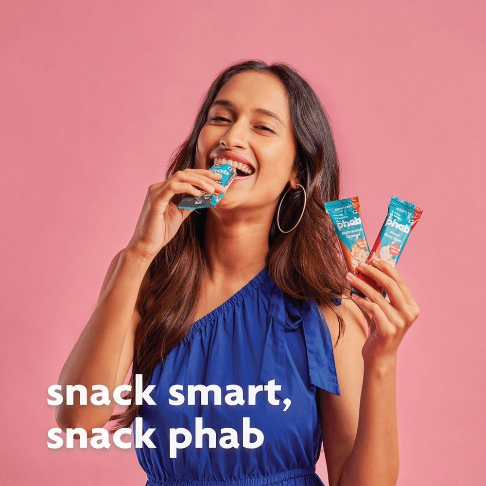 Phab Granola Bar Variety Protein Bar (Variety Pack) : 6 x 30 g