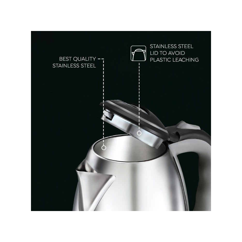 Prestige Electric Kettle (1500W, JEA 313, Silver) : 1 unit