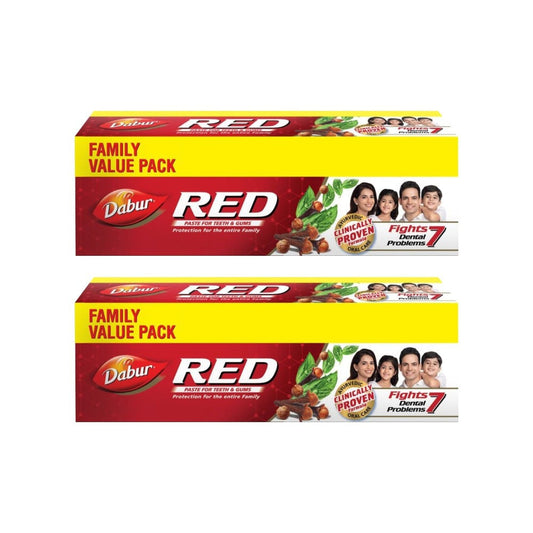 Dabur Red Herbal Toothpaste - Pack of 2 : 2 x 300 g