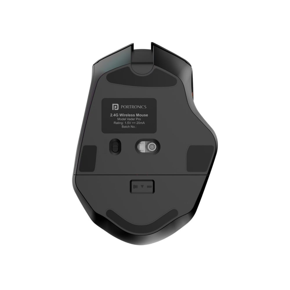 Portronics Vader Pro Wireless Gaming Mouse (Midnight Black) : 1 unit