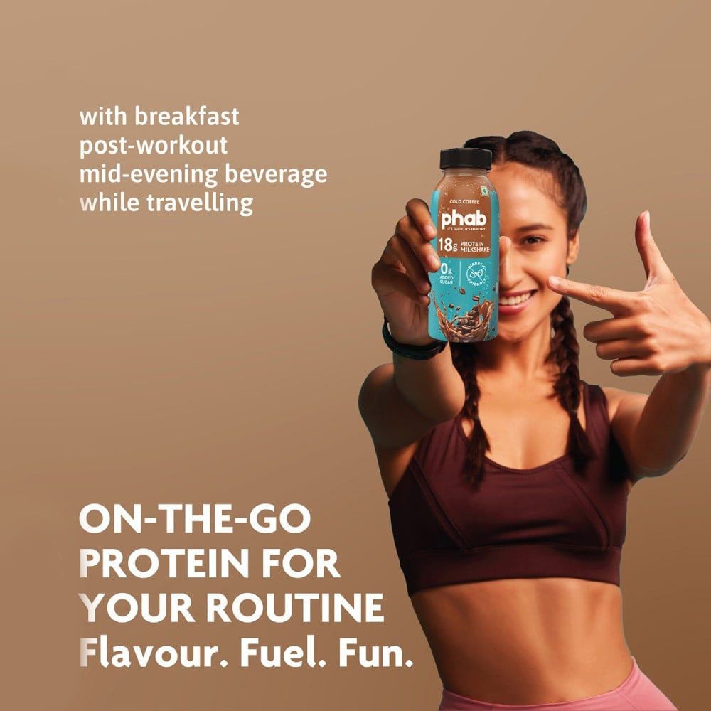 Phab Cold Coffee Protein Milkshake : 2 x 200 ml