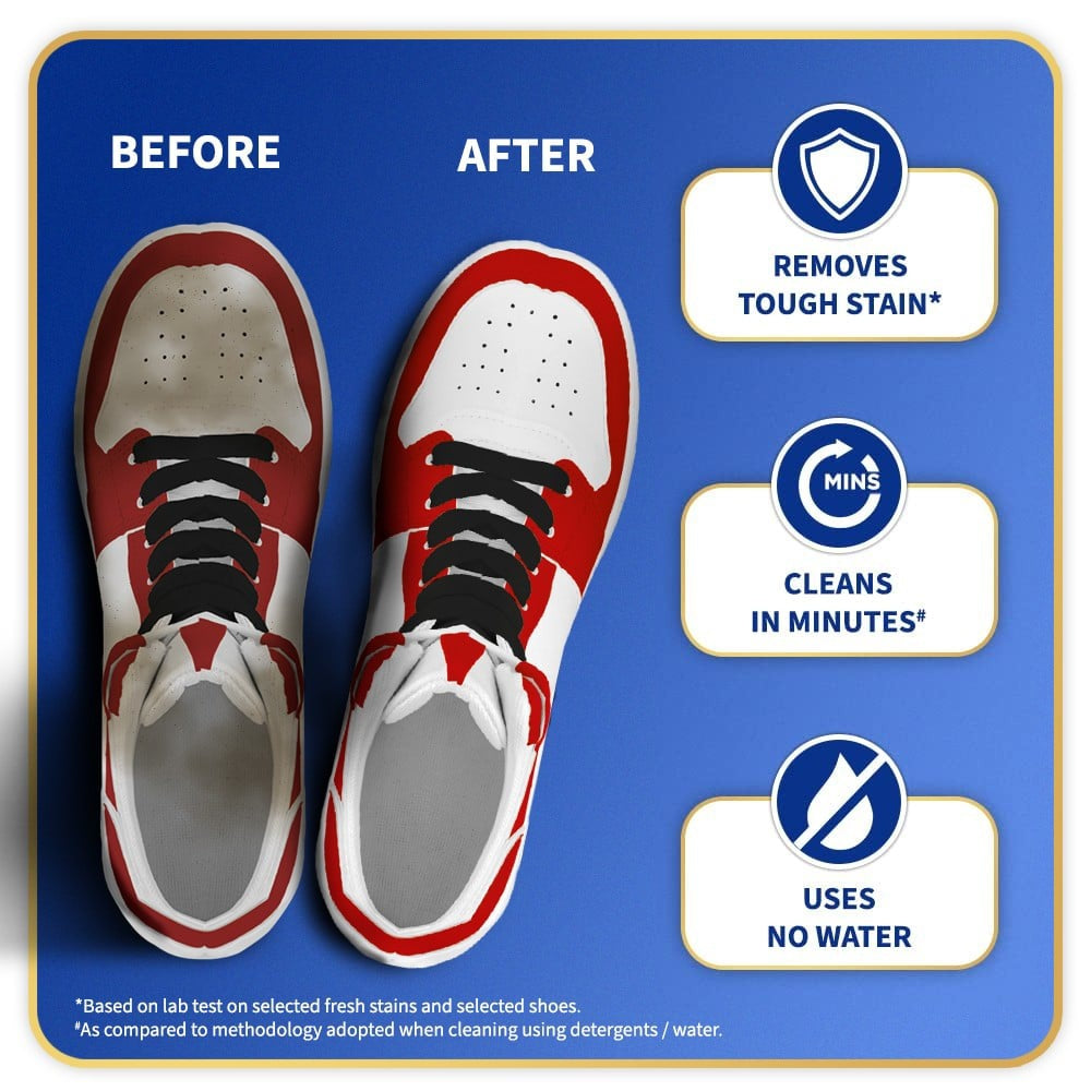 Cherry Blossom Sports Shoe Cleaner Shoe Brush - With Free Brush : 75 ml