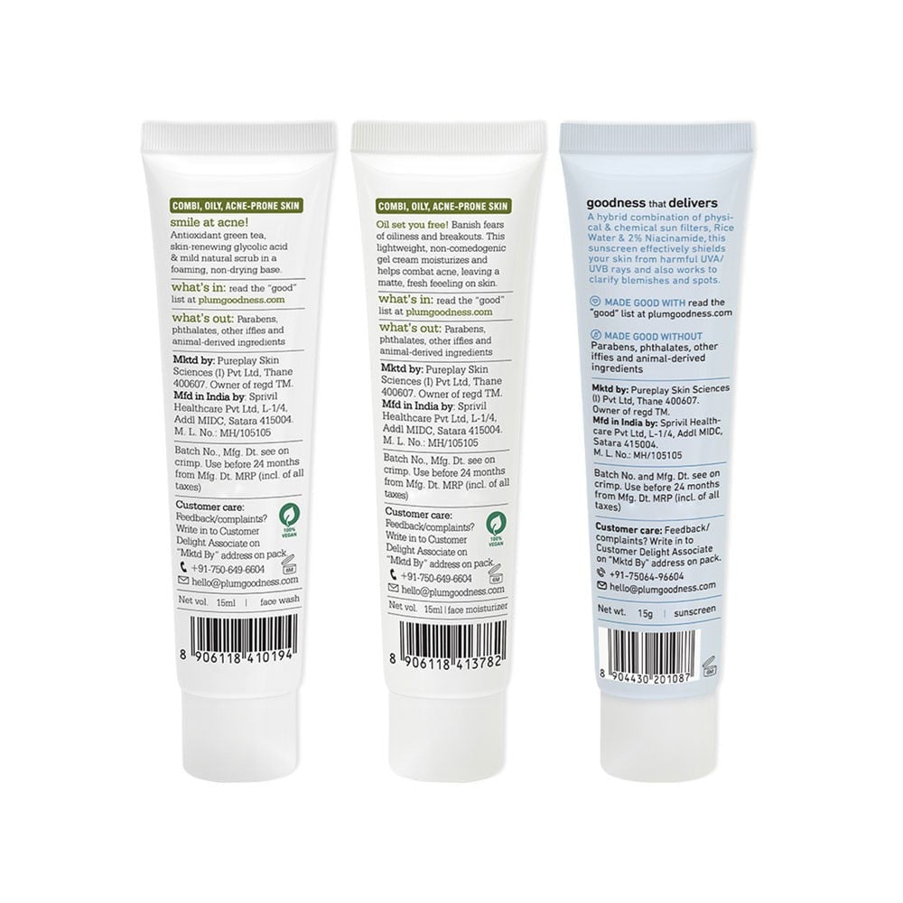 Plum BodyLovin' AM & PM Travel Kit : 1 pack