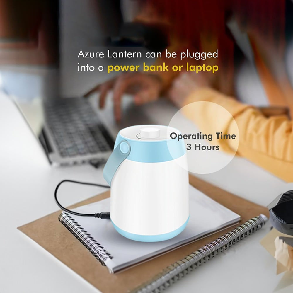 Wipro Azure LED Rechargeable Emergency Light (White) : 1 unit