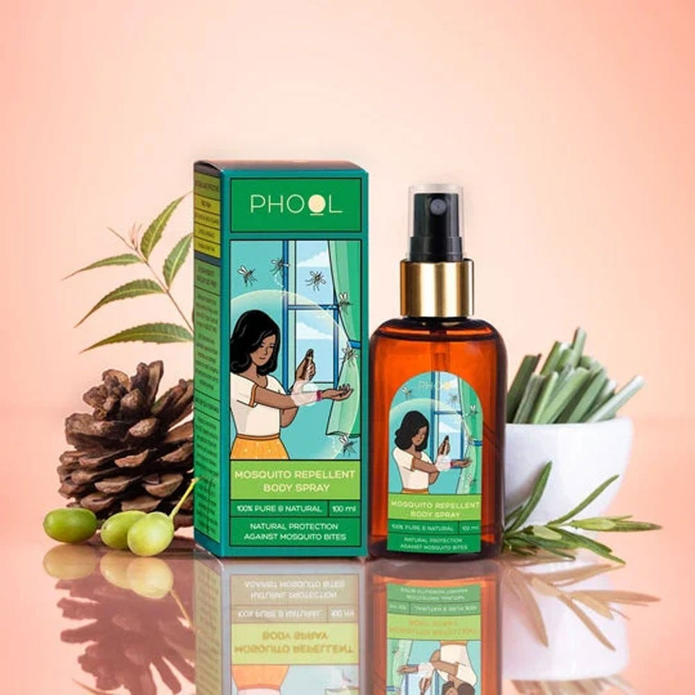 Phool Body Mosquito Repellent Spray : 100 ml