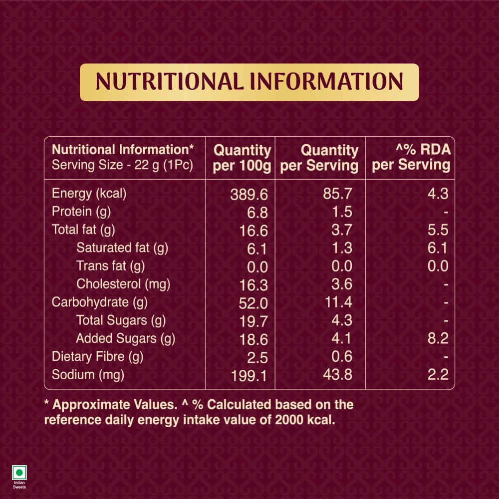 100% Pure Ghee Baklava by Unibic : 200 g